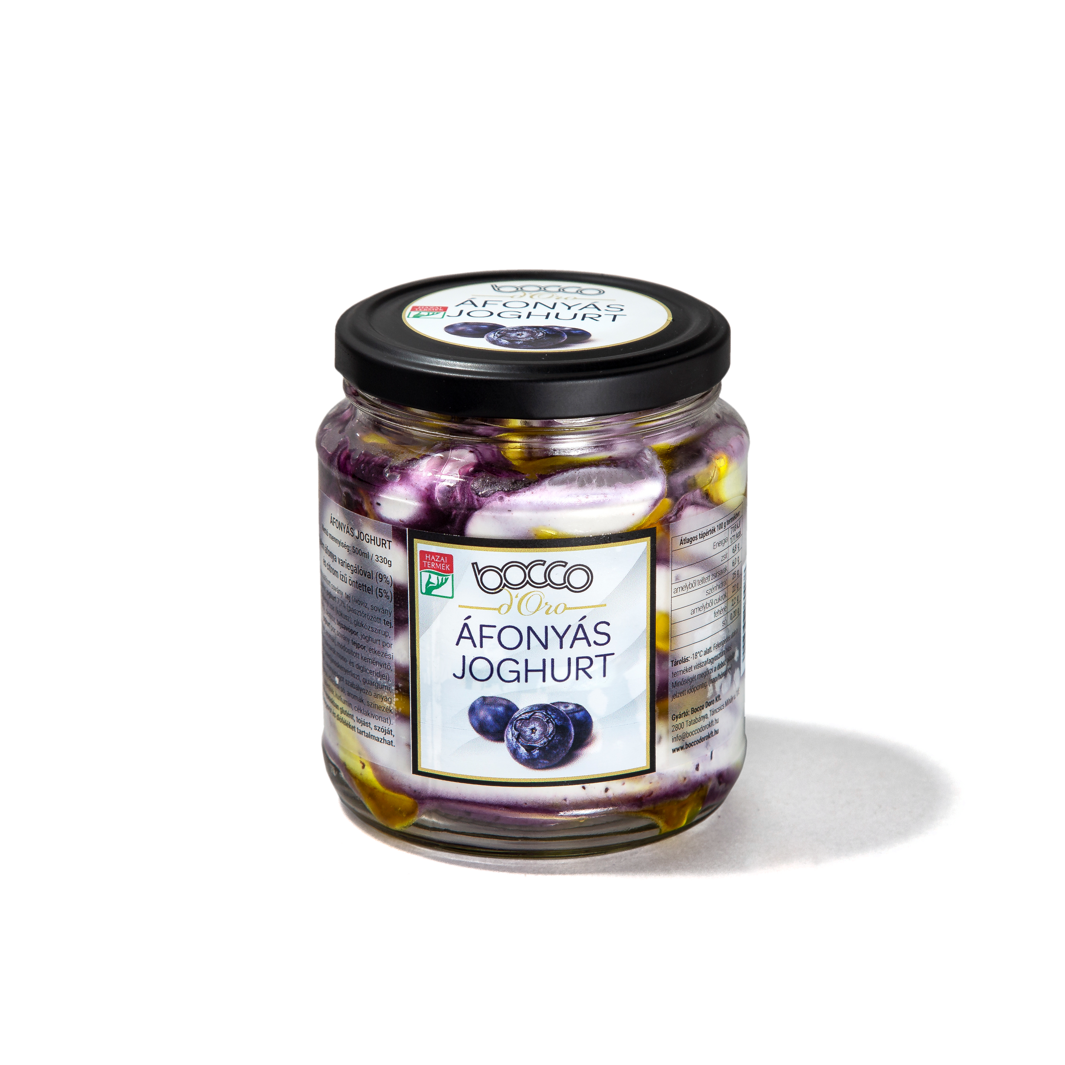 500ml Áfonyás joghurt jégkrém